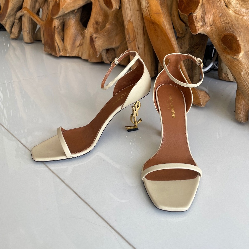 YSL Opyum Ankle Strap Heels